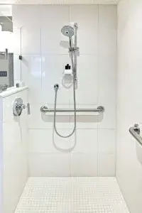 Walk in shower