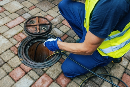 Hydrojetting for Drain