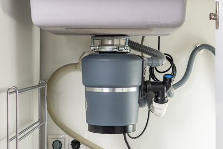 New Garbage Disposal Installed