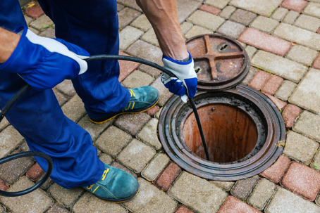 Hydrojetting pipe line