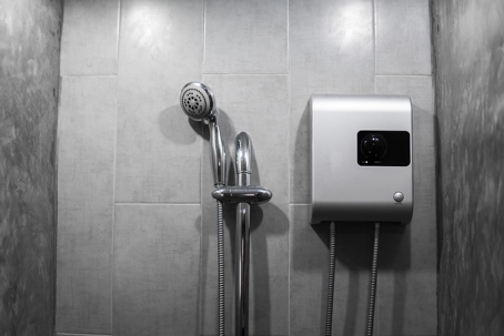 Shower and heater