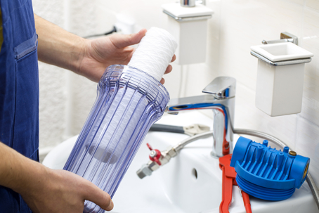 Water filter change